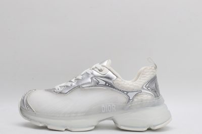 Dior silver and white