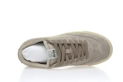 Dior B101 Leather Low Sneaker”Greige”