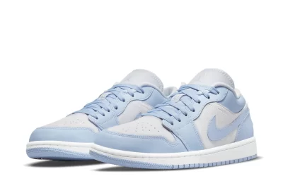  Jordan 1 Low Football Grey Aluminum