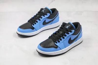  JORDAN 1 Low University Blue Black