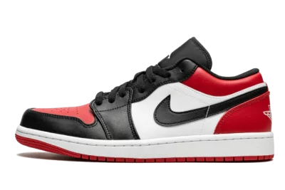  JORDAN 1 LOW Bred Toe