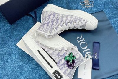 Blue Dior Oblique Blue Logo
