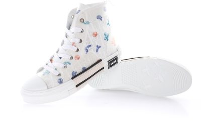 Blue Dior Oblique White Color