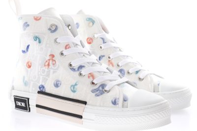 Blue Dior Oblique White Color