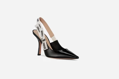 J’Adior Slingback Pumps Black