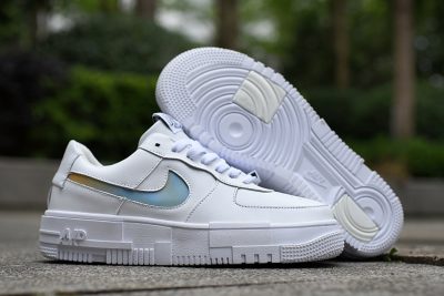 NIKE Air Force 1 Pixel White Colorful