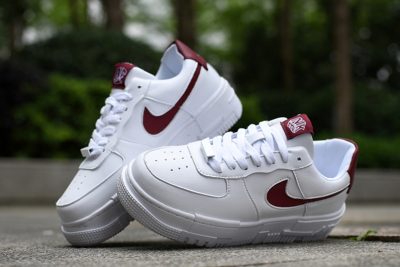 NIKE Air Force 1 Pixel Baijiu Red