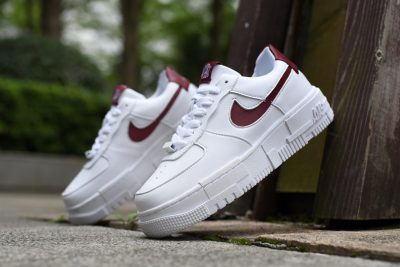 NIKE Air Force 1 Pixel Baijiu Red