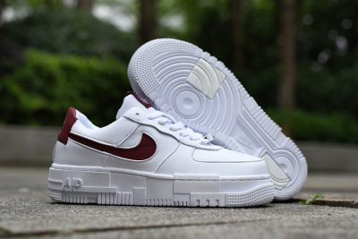 NIKE Air Force 1 Pixel Baijiu Red