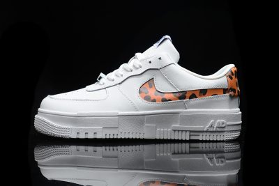 NIKE Air Force 1 Pixel Leopard White