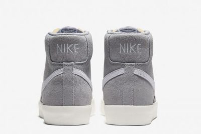 NIKE BLAZER MID 77 GRIS X BLANCO LOGO