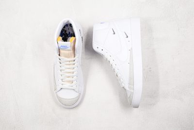 NIKE BLAZER MID 77 VINTAGE WHITE X Both logo
