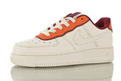 Nike Air Force 1 Leather milk wine red orange