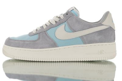 Nike Air Force 1 ’07 Suede stitching Aquamarine moonlight