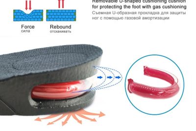 3cm – 9cm Increase Shoe Lift Insole