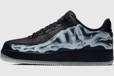 Nike Air Force 1 Low Black Skeleton