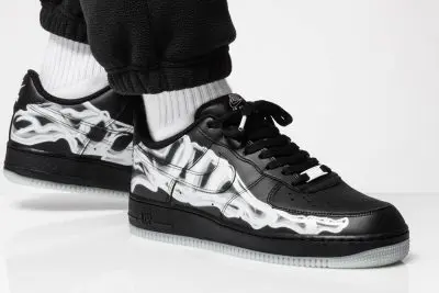 Nike Air Force 1 Low Black Skeleton