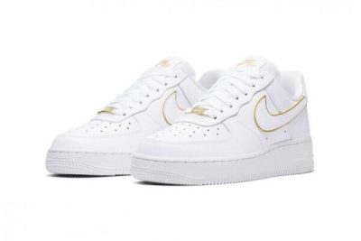 Nike Air Force 1’ Low Icon Clash White Metallic Gold