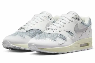 Nike Air Max 1 Patta Waves White