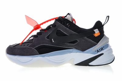 NIKE M2K TEKNO X OFF WHITE BLACK X BLUE