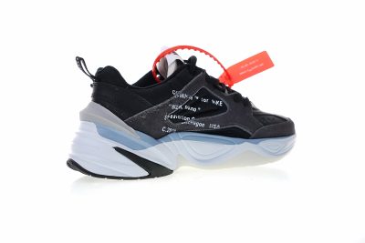 NIKE M2K TEKNO X OFF WHITE BLACK X BLUE
