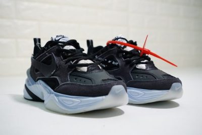 NIKE M2K TEKNO X OFF WHITE BLACK X BLUE