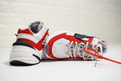 NIKE M2K TEKNO X OFF WHITE RED X WHITE