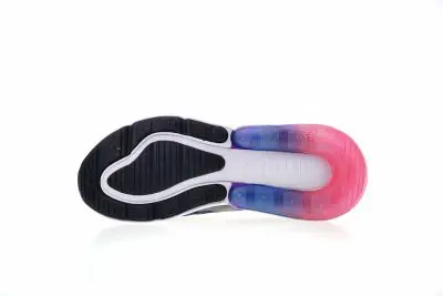  NIKE AIR MAX 270 Lace net Black Blue Purple Rainbow