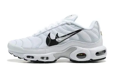 Nike Air Max Plus White Black Logo