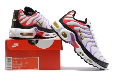 Nike Air Max Plus White Red Magenta