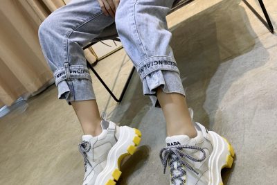 Prada Cloud Gray Yellow