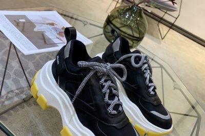 Prada Cloud Black White Yellow