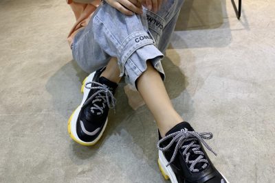 Prada Cloud Black White Yellow