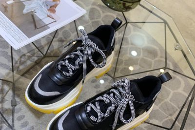 Prada Cloud Black White Yellow