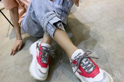 Prada Cloud White Red