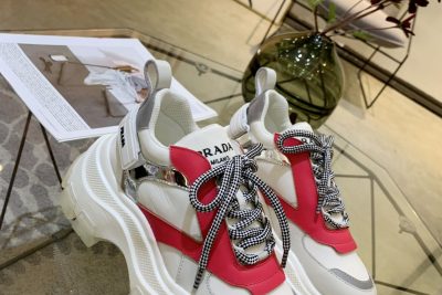 Prada Cloud White Red