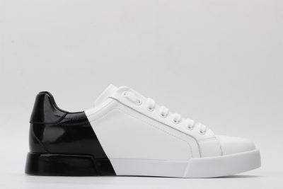 black and white