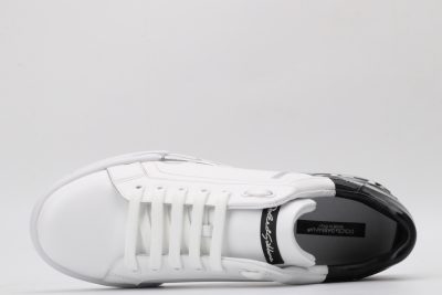 black and white