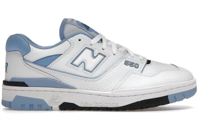 New Balance 550 UNC White University Blue