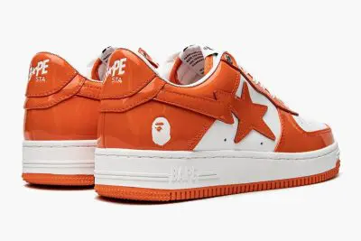 Bape Sk8 Sta low Orange