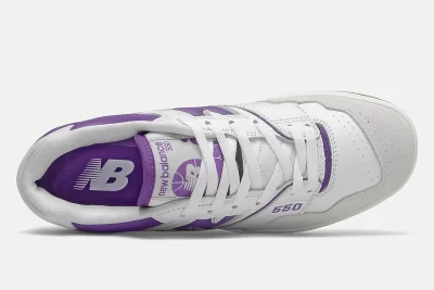New Balance 550 White/ Purple