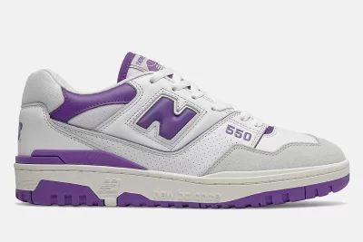 New Balance 550 White/ Purple