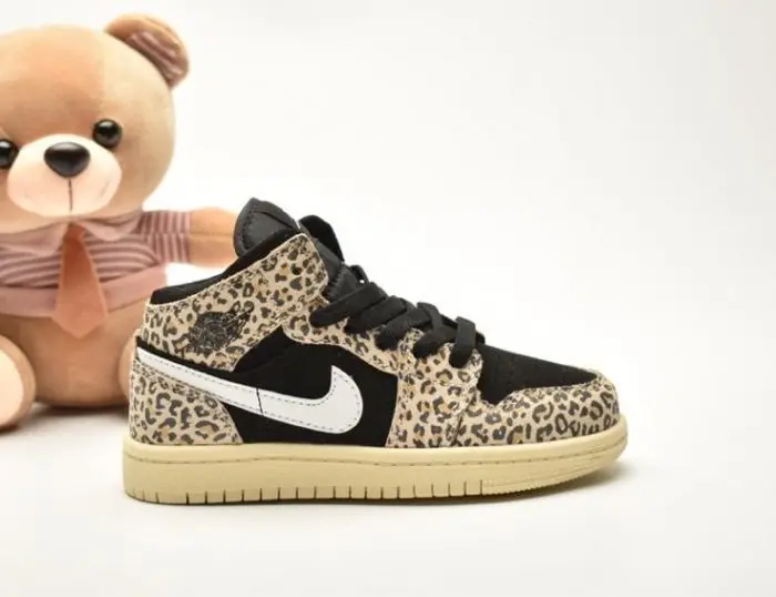 JORDAN 1 BLACK CHEETAH KID