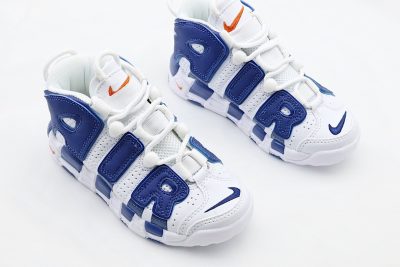 NIKE AIR UPTEMPO WHITE BLUE KID