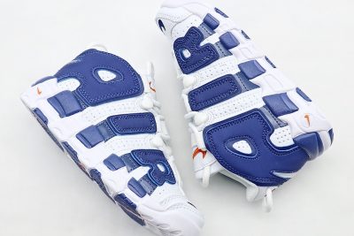NIKE AIR UPTEMPO WHITE BLUE KID