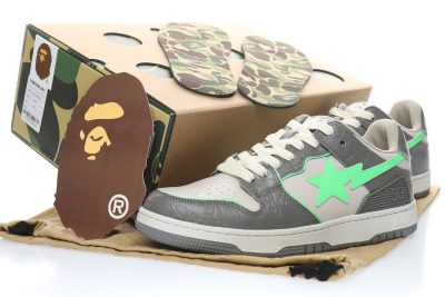 Bape Sk8 Sta grey-green