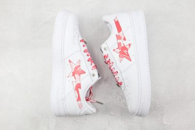 Bape force White Red