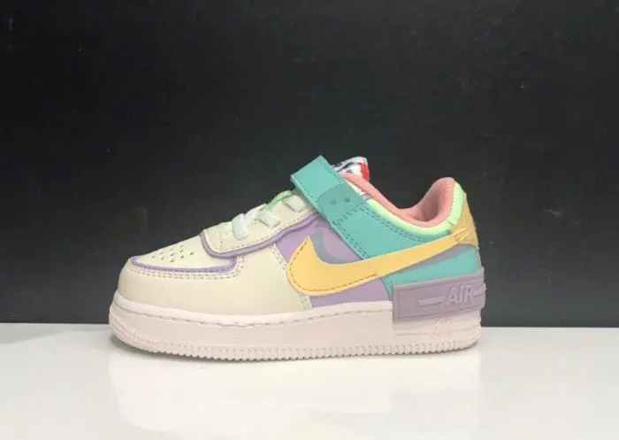 NIKE AIR FORCE SHADOW PALE IVORY KID
