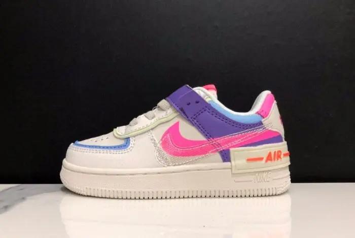 NIKE AIR FORCE SHADOW IVORY KID