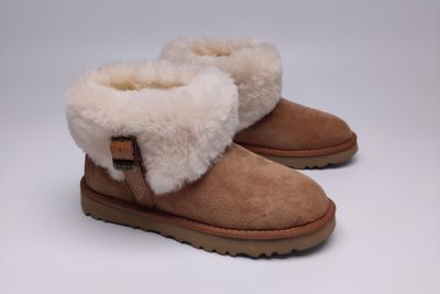 Mini Fluffy Boot Brown